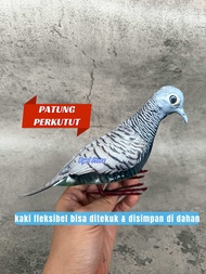 Patung jontrot burung perkutut lokal / perkutut jawa