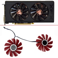 Cooling Fan For XFX RX 560XT 8G Black Wolf Edition Graphics Card Fan replacement 85MM 4PIN FDC10U12S