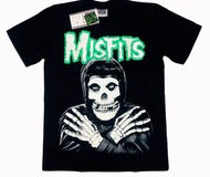 ความน่ากลัว- เสื้อวง Misfits SP - 349 เสื้อวงดนตรี เสื้อเรืองแสง