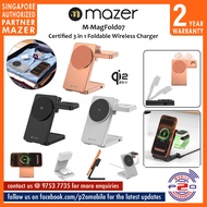 Mazer M-MagFold07 Certified 3 in 1 Foldable Wireless Charger