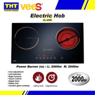 Vees Double Burner Electric Built in Hob ( Ceramic & Induction ) HL400K