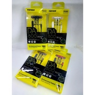 Earphone Papada PA800/Handsfree metal magnetic Papada/Handsfree music and call/Stereo and bass earph