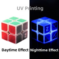 Zcube | Night Light Glow UV Printed Rubiks Cube 2x2 3x3 4x4 5x5