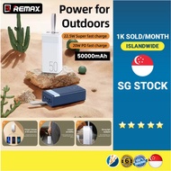 REMAX RPP-117 PD 27W+22.5W Power Bank Digital Display 50000mAh Powerbank Latest High Capacity Large 
