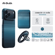 [iPhone 17 Series/ Samsung Z Fold 7/ Flip 7] Ultra Slim case + wallet + Magsafe PITAKA ring Combo