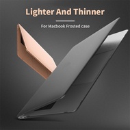 Ultra-thin Translucent Matte Frosted Laptop Case for Apple MacBook Air 15 Pro 14 M1 M2 M3 Pro 13 New Pro 13.3 Air 13.3 /13.6 M2 Notebook Protective Cover