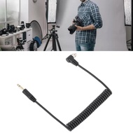 ssrroo 3.5mm to Male Flash PC Sync Cable  2Pcs 30-80cm/11.8-31.5in Plug Cord with Screw Lock Photogr