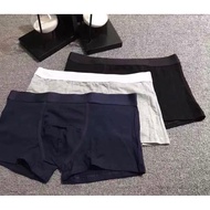 💕Clear Stock💕Boxer Men 100% Cotton Briefs Underwear Celana Dalam Lelaki Seluar Dalam Lelaki Dewasa S