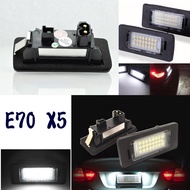 BMW Dedicated License Plate Light LED E70/X5 07~10 Years; E70/X5 LCI 10~Year