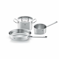 FISSLER PROFI POT SET OF 3 Stainless Steel Lids