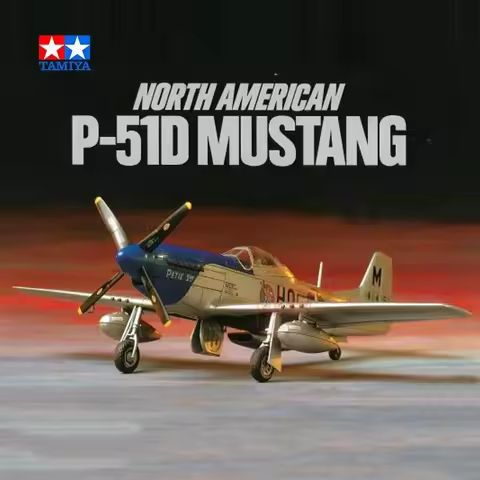 1/72 TAMIYA model 60749 North American P-51D Mustang-assembly Scale diy toys Model Kit