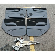 Daihatsu move l9 black doortrim set with 4 power window for perodua kenari