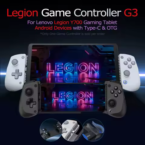 New Legion Gaming Controller G3 Wired for Lenovo Y700 2026 Series Tablet Gen5 Gen1/2/3/4 Gamepad Typ