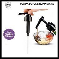 KITCHENWARE monin syrup pump 8ml pump syrup bottle davinci torani noozle routine