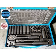 FLYMAN 24Pcs SOCKET SET 3/8 DR Cee