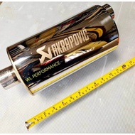 Exhaust AKRAPOVIC S FLOW Sport Muffler Good Quality Universal