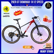 MFB 29er GT Dominar (1x12 Speed) Deore MTB Mountain Bike 29 Inch
