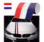 1 Meter 5 Meters Stylish Car Sticker Flag Stripe Car Hood Vinyl Sticker Decal Stripe Vinyl Car Stick