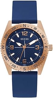 Guess Watch GW0361G1 Men's Watch, Blue, safety pink