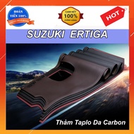Suzuki Ertiga, Carbon Leather Taplo Carpets for Suzuki Ertiga 2019-2025 Standard Products According 