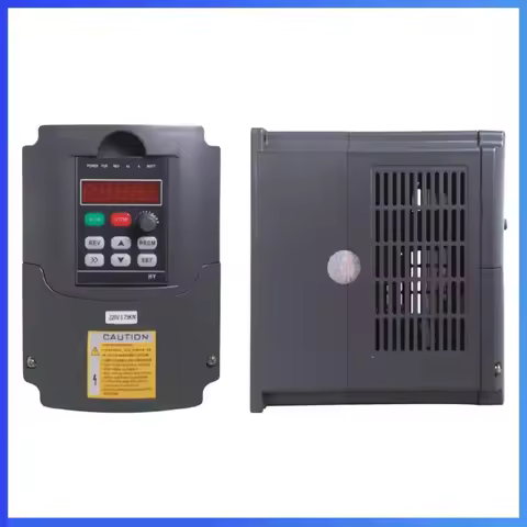 2.2kw VFD 380v Variable DC Frequency Drive VFD Inverter 3HP Input 3HP Frequency Inverter for Spindle