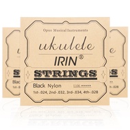 IRIN 4 Pcs/Set Nylon Ukulele Strings Replacement Stringed Instrument Ukulele Parts Practical Durable