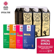 [BOTW DEAL] OTIS Barista Oat Milk 6x 1L + Jewel Coffee Specialty Coffee Capsules - Single Origins Pa