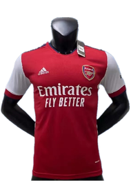 เสื้อฟุตบอลอาเซน่อล ชุดเหย้า เกรดเพเยอร์ ฤดูกาล 2021/22 Arsenal Home Player Jersey 2020/21 Top Thai 