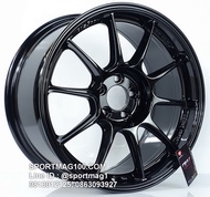 ล้อแม็กซ์ TC105X ขอบ17นิ้ว 5รู100 สีดำเงา กว้าง8นิ้ว Offset35 [21367]