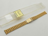 庫存未使用品★海外SPEIDEL勞力士款18K鍍金五銖折疊扣表帶/表鏈  絕版折疊扣扣式勞力士款五銖