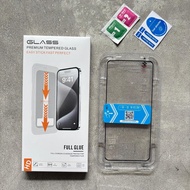 LAYAR Tempered Glass Tecno Pova 5 / Pova5 Pro Screen Protector / CP Full Cover Lion Premium PackageS