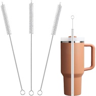 3 Pack Straw Cleaner Brush for Baby Bottles,Straw Brush Cleaner for Metal/Glass and Reusable Drinkin