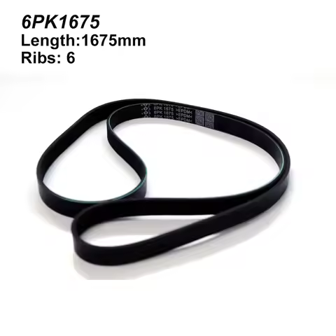 6PK1675 V-Ribbed Belt For CHANGAN CS35/CS55/CS75 PLUS CS85 COUPE UNI-T UNI-V EADO RAETON OSHAN X5 X7