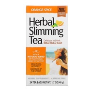 21st Century, Herbal Slimming Tea, Orange Spice, Caffeine Free, 24 Tea Bags, 1.7 oz (48 g)