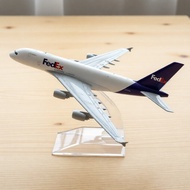 FedEx Airplane Diecast Miniature Display Toy Full Body BES Length 16 cm Width 15 cm Dimensions 1:400