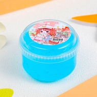 26EDIE1 Clear Crystal Clay, Crystal Slime Clear Slime Soft Rainbow Clay, Soft Jelly Clay Soft Stretchy Non-Sticky Transparent Slimes Making Set Developmental Toys