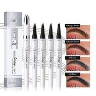 4-color Eyebrow Pencil Waterproof Eyebrows Cosmetics Liner Liquid Eye Liquid Pen Brow B6n3