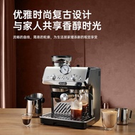 New Imported Delonghi Delonghi Semi-Automatic Coffee Machine EC9155.MB Italian Ground Milk Frother A