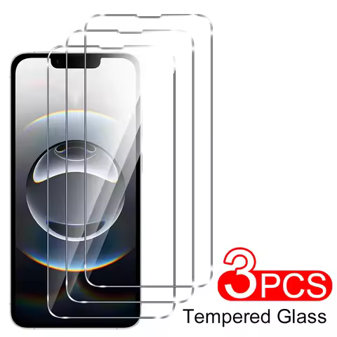 3PCS Tempered Glass For iPhone 16e 16 15 14 13 12 Mini 11 Pro XS Max X XR SE 2 3 7 8 6 6s Plus 5 5s 