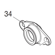 Ruang galas untuk Makita HS300 HS301D 318660-7