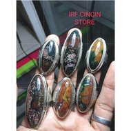 Batu Cincin akik rings for men size 14-26