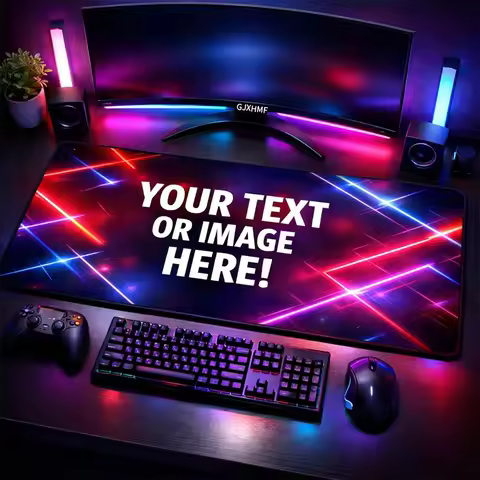 Custom Play Mat Mouse Pad - Printed Desk Mat Personalized Gaming Mat Ideal Gaming Gifts for Gamers T