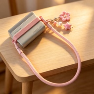 Suitable for CP13 Charging Treasure Lanyard Green Link Power Bank Anti-Lost Rope Silicone Ring Charg