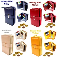 Mini leather halsey wallet