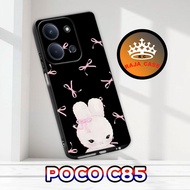 Rc38/Softase rubber poco C85 - Cute Motif - Case poco C85 - Casing poco C85 - Silicone poco C85 cool