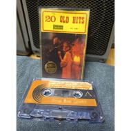 Bahasa English Cassette tape.20 Old Hits.Used