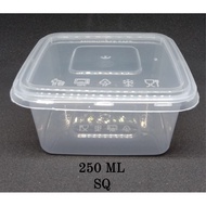 Thinwall DM 250ml SQ / Thinwall Box 250ml Square / Square Thinwall Box 250ml