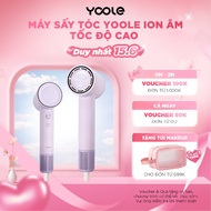 [DREAMED PURPLE] YOOLE High Speed Negative Ion Hair Dryer - 8 Salon Standard Wind Modes Anti-Frizz -