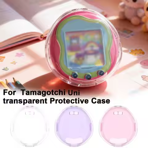 Transparent Hard Shell Case for Tamagotchi Uni Full ProtectiveCoverAnti-Fall Anti-ScratchDustproof C