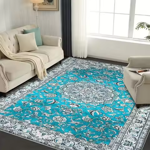 Bohemia Living Room Rugs Decoration Bedroom Deluxe Anti Slip Floor Mats Large Area Carpet Lounge Rug